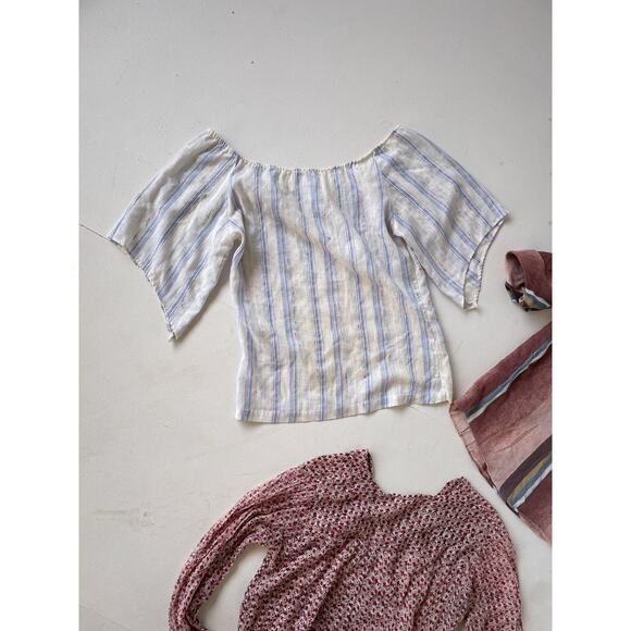 VINTAGE 70s Boho Hippie Tops Bundle / 3 Pcs / Resellers Wholesale Lot AS FOUND - Picture 7 of 9